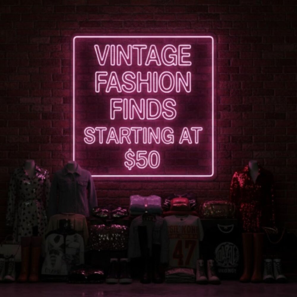 VINTAGE‎ FASHION FINDS starting at $50